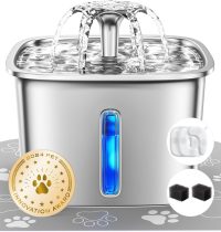 Stainless Steel Automatic Pet Fountain